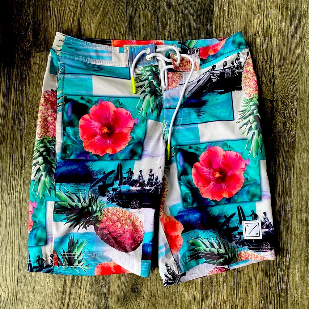 american eagle swim trunks